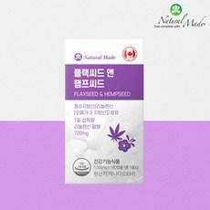 네츄럴메이드 플랙씨드 앤 햄프씨드 1000ml 180정, 1개, 360정