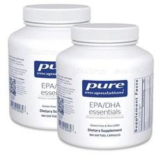 퓨어 인캡슐레이션스 EPA DHA 이센셜스 캡슐, 2개, 180정 이미지