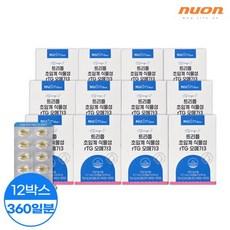 뉴온 초임계 식물성 알티지 오메가3 (360일분/12박스), 12개, 60정 이미지