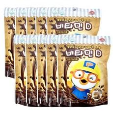 (주)태양생활건강 뽀로로 데일리 비타츄잉정 비타민D (15개입)-어린이 건강기능식품, 52.5g, 10개 이미지