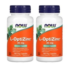나우푸드 L 옵티징크 30mg 100캡슐 2개, 2정 상세 이미지