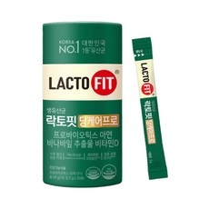 장건강 종근당건강 혈당건강 뼈건강 생유산균 락토핏 당케어프로 면역기능 30포 x 1통., 1개, 30회분 상세 이미지