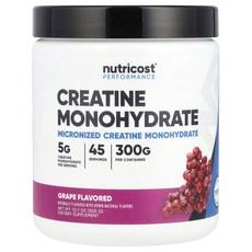 Nutricost 운동 능력 크레아틴 일수화물 포도 300g(10.7oz), Nutricost운동능력크레아틴일수화물포도300g107 상품 이미지