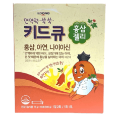 일동제약 키드큐 홍삼젤리, 600g, 1개 상품 이미지