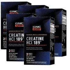 지엔씨 크레아틴 HCl 189 GNC AMP Creatine HCl, 120정, 5개 상품 이미지
