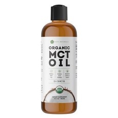 케이트 내추럴스 MCT 커피 오일. 퓨어 코코넛 MCT C8 C10 오일(8온스 무향), 8 Fl Oz (Pack of 1), 1개 상세 이미지