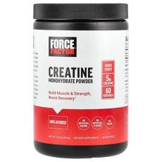 Force Factor 크레아틴 일수화물 분말 무맛 300g(10.6oz), ForceFactor크레아틴일수화물분말무맛300g106 상품 이미지