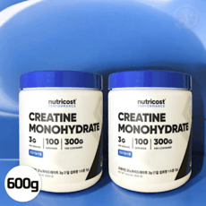 뉴트리코스트 크레아틴 파우더 분말 단백질 100회분 300g 2개 상세 이미지