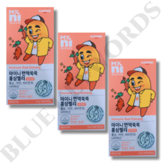 일동 마이니 면역쑥쑥 홍삼젤리 오렌지맛 15g x 30포 x 3박스 45일분, 450g, 3개 상세 이미지