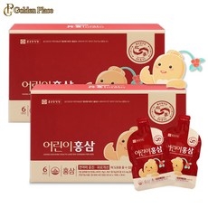 종근당건강 어린이홍삼 30포 2박스 6년근 홍삼 농축액 키즈 G, 0.6l, 2개 상세 이미지