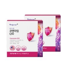 바디스콥 미국산 코엔자임 Q10 4개월분, 60정, 2개 상세 이미지