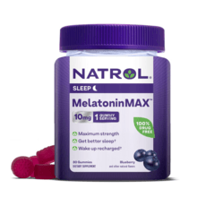 나트롤 멜라토닌 수면 구미 블루베리 10mg 80구미 젤리 칼륨 소디늄 6월까지 복용가능 권장량 하루1개 최대2개, 1개, 80정 상세 이미지