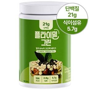 플라이밀 단백질 쉐이크 대용량 그린 녹차맛, 630g, 1개 상품 이미지
