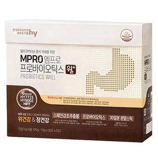 엠프로 프로바이오틱스 윌 플러스, 120g, 1개 상품 이미지