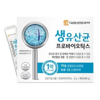 대웅생명과학 생유산균 프로바이오틱스 30p, 60g, 1개 상품 이미지