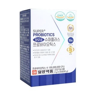 일양약품 하모네 슈퍼플러스 생 유산균 프로바이오틱스 30p, 60g, 1개 상세 이미지