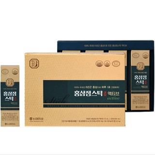 한삼인 홍삼정스틱 액티브 32p + 쇼핑백, 320ml, 1세트 상품 이미지