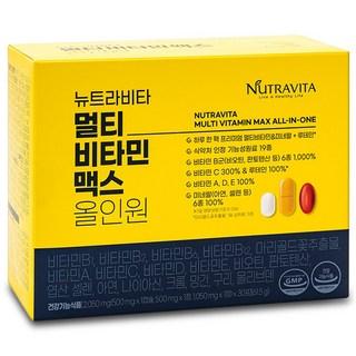 뉴트라비타 멀티비타민맥스 올인원, 30회분, 1개 상품 이미지