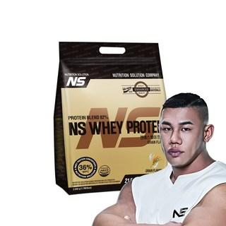 NS 웨이 프로틴 곡물맛 용기형 450g 헬스보충제 단백질보충제 유청단백질가루 단백질쉐이크 프로틴, 450g, 1개 상품 이미지