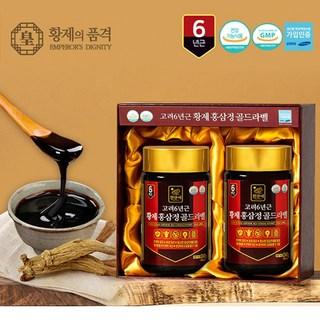 황제의품격 고려6년근 황제 홍삼정 골드라벨, 240g, 2개 상품 이미지