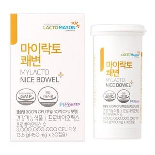 마이락토 쾌변 프리미엄 유산균, 450mg, 30개 상품 이미지