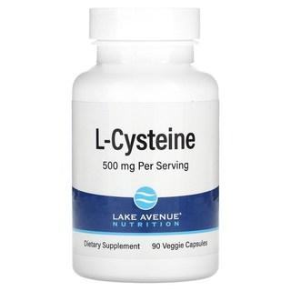 Lake Avenue Nutrition L시스테인 500mg 베지 캡슐 90정 상품 이미지