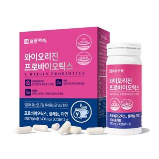 일양약품 와이오리진 프로바이오틱스 질유래유산균 30캡슐, 30정, 1개 상품 이미지