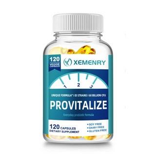 프로바이오틱스 68억 CFU와 우수한 성분의 건강 캡슐 프로바이오틱스 블렌드 우르커민 모링가 커리 리프 소화 건강 지원 면역력 강화 전신 밸런스 조절, 60정, 1개 상품 이미지