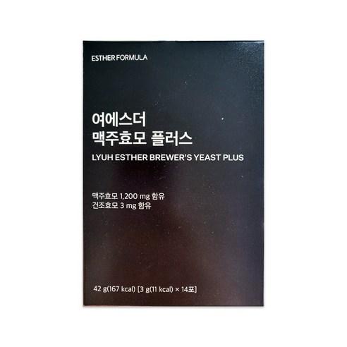 에스더포뮬러 여에스더 맥주효모 플러스, 42g, 1개 상품 이미지