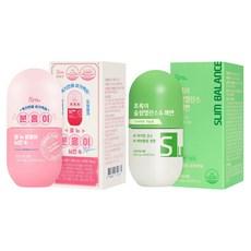 GRN 올 뉴 분홍이 시즌4 108g + 초록이 슬림밸런스&쾌변 지구력 다이어트 54g, 1세트