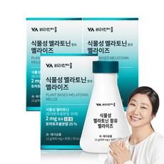 비타민마을 식물성 멜라토닌 2mg 함유 토마토추출물 멜라이즈 30정, 12g, 3개 상품 이미지
