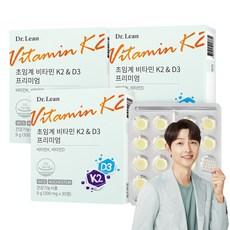 닥터린 초임계 비타민K2 & D3 프리미엄, 30정, 3개 상품 이미지
