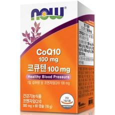 나우푸드 코큐텐 100mg 18g, 60정, 1개 상품 이미지