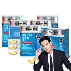 뉴트리디데이 rTG 알티지 오메가3 골드, 30정, 6개 이미지