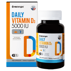 엔젯오리진 데일리 비타민D3 5000IU, 150정, 1개 이미지