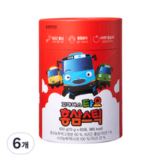 천지인 꼬마버스 타요 홍삼스틱, 600g, 6개 상세 이미지