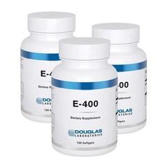 더글라스랩 비타민E 소프트젤 Douglas Laboratories E-400, 3개, 100정 상품 이미지
