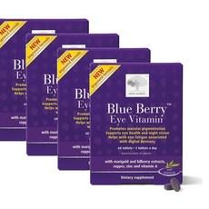 뉴 노르딕 블루 베리 아이 비타민 루테인 아연 NEW NORDIC Blue Berry Eye Vitamin, 4개, 60정 이미지