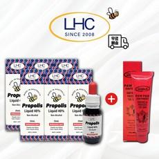 호주 LHC 프로폴리스 원액 프로폴리스리퀴드 40% 무알콜 25ml x 6병 + 오리진에이 포포크림 1개 세트, 6개 상품 이미지