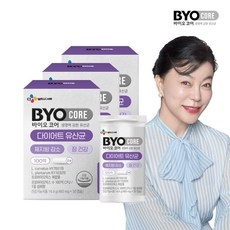 CJ웰케어 바이오코어 다이어트 유산균 체지방 감소 100억 보장 프로바이오틱스, 30정, 3개 상세 이미지