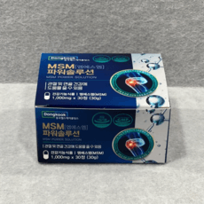 동국 MSM 파워솔루션 1000mg x 30정 x 1, 1개 상품 이미지