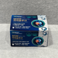 동국 MSM 파워솔루션 1000mg x 30정 x 1, 1개 상세 이미지