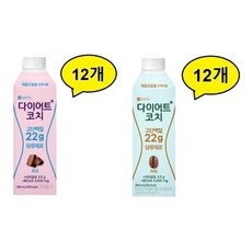 종근당건강 다이어트코치 초코 12개 + 커피 12개 총24개(280ml), 280ml, 24개 상세 이미지