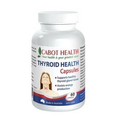 호주 카봇헬스 Cabot Health Thyroid Health 사이로이드 헬스, 4개, 60정 상세 이미지