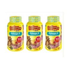 릴크리터스 3팩 Lil Critters Vitafusion 오메가 3 DHA 식이 보충제 120개 젤리 물고기 Ea 261900 이미지