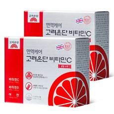 면역케어 고려은단 비타민C 분말 스틱 60포, 120g, 2개 상품 이미지