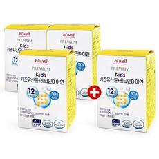 하이웰 프리미엄 키즈 유산균 + 비타민D 아연 30포, 4개, 60g 이미지