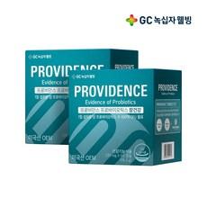 GC녹십자웰빙 크리스찬한센 프로비던스 프로바이오틱스 장건강, 60정, 2개 상품 이미지