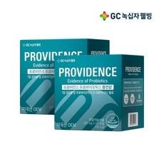 GC녹십자웰빙 크리스찬한센 프로비던스 프로바이오틱스 장건강, 60정, 2개 상세 이미지