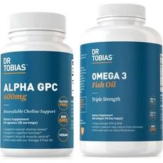 Dr. Tobias Alpha GPC & Omega 3 Fish Oil - Support Cognitive Function & Heart Wellness with 이미지